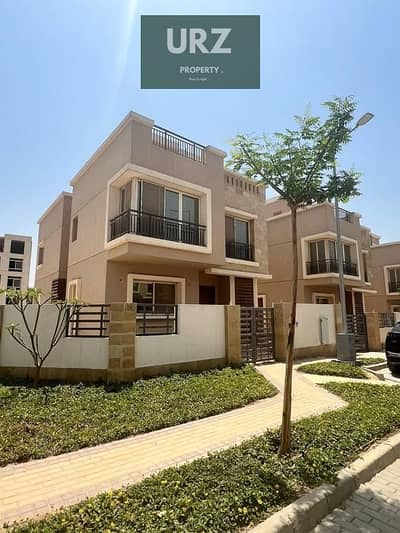 Flexible payment terms own twin house villa Taj City opposite Cairo Airport mins Swan Lake Mountain View Saada Compound North Rehab