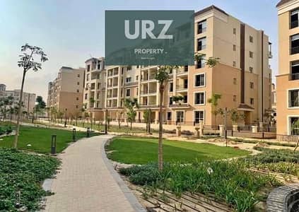 Apartment for sale Sarai prime Suez Road location stunning landscape view next Madinaty mins AUC Hyde Park Palm Hills Rehab Sherouk Al Burouj