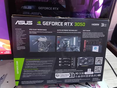 rtx3050 6g استعمال سنه واحده نسخه asus