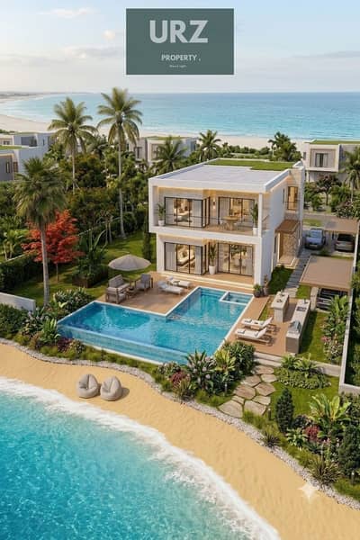 Villa for sale in North Coast fully finished with great discount and payment facilities next to Perla Soul Ras El Hekma Plage Mountain View SeaZen