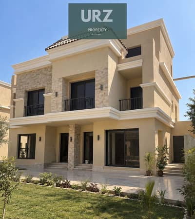3-story villa in Mostakbal City on Suez Road & Al Amal Axis, with 12year installments or a huge instant discount near Green Square Talda Butterfly