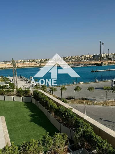 Hotel-style chalet for sale featuring one bedroom and a stunning view of the marina Located in a prime spot at Address Beach Marassi North Coast