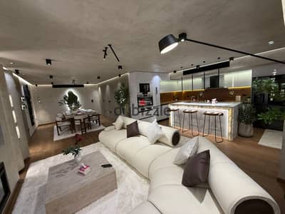 Modern, hotel-style furnished apartment—never lived in—featuring a private entrance and a garden, located in the American University in Cairo (AUC) ho