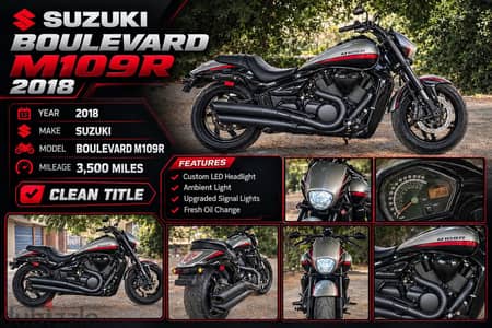 Suzuki Boulevard 2018 m109r