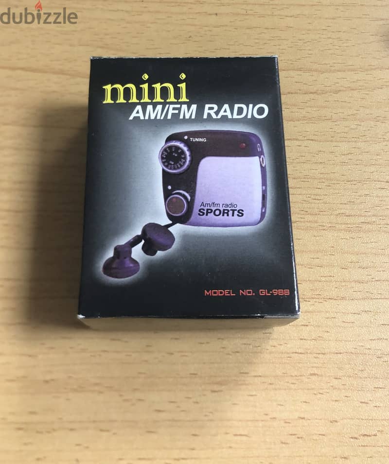 Mini Am/Fm Radio spots zero 1