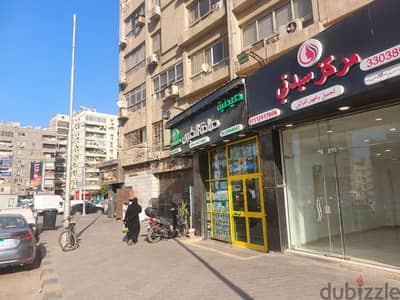 محل تجاري 60م للإيجار – ناصية أحمد عرابي ورشيد، المهندسين