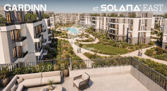 LUXURY SERVICED APARTMENT IN SOLANA EAST NEW CAIRO WITH ONLY 5% DOWN PAYMENT OVER 9 YEARS!!!