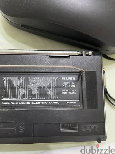Radio made in japan brand Silver