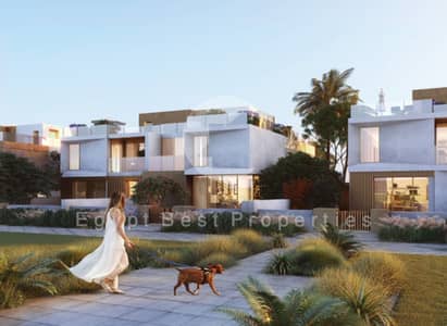 TOWNHOUSE VILLA FOR SALE IN O WEST 6th OF OCTOBER WITH FULL LANDESCAPE VIEW AND PRIME LOCATION UP YO 9Y