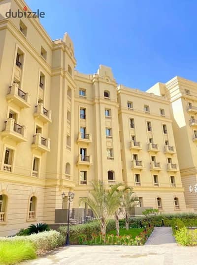 For sale: Fully finished apartment with air conditioning, immediate delivery - ground floor with a large garden - in a suitable size and a prime