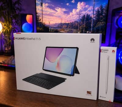 Huawei هواوي MatePad 11.5 PaperMatte + القلم والكيبورد (جديد متبرشم)