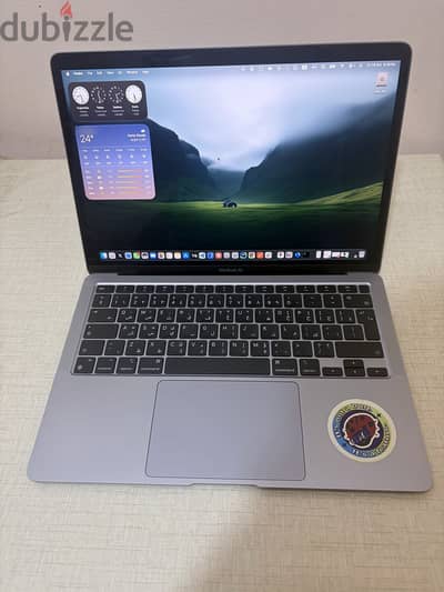 MacBook Air M1 16GB/256GB - ماك بوك اير M1 رام 16 بالكرتونة