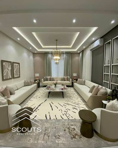 شقة للبيع استلام فورى Fully Finished بالتكييفات فيو مساحات خضرا و البرج الايقونى فى New Garden City جاردن سيتي R5 العاصمة الإدارية الجديدة