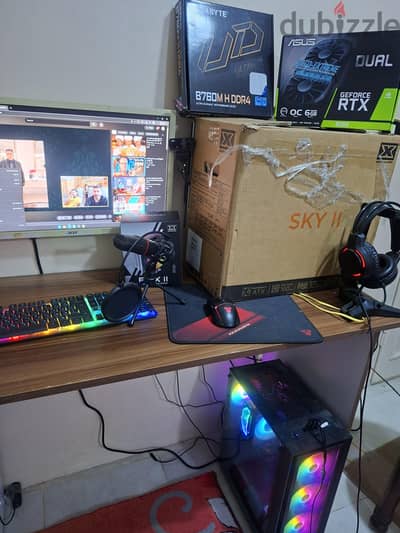سيتب كامل للبيع استخدام 5 شهور pc gaming