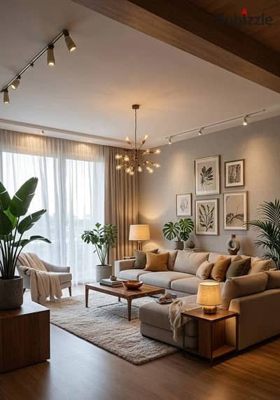 immediate Delivery Last Fully Finished Ultra Modern Apartment with Air Conditioners for Sale in the New Administrative Capital New Garden City