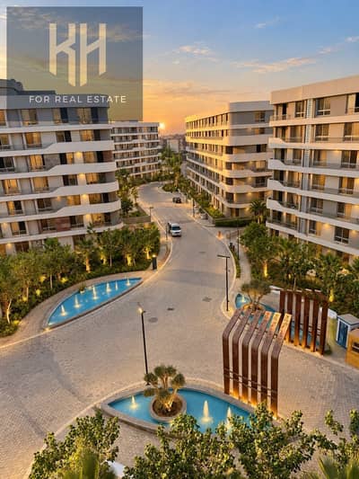 Apartment available for immediate handover, in a prime location overlooking a landscape, at Bloomfields by Tatweer Misr, Mostakbal City.