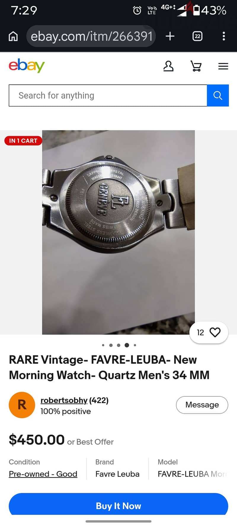 favre lueba swiss made vintage 3