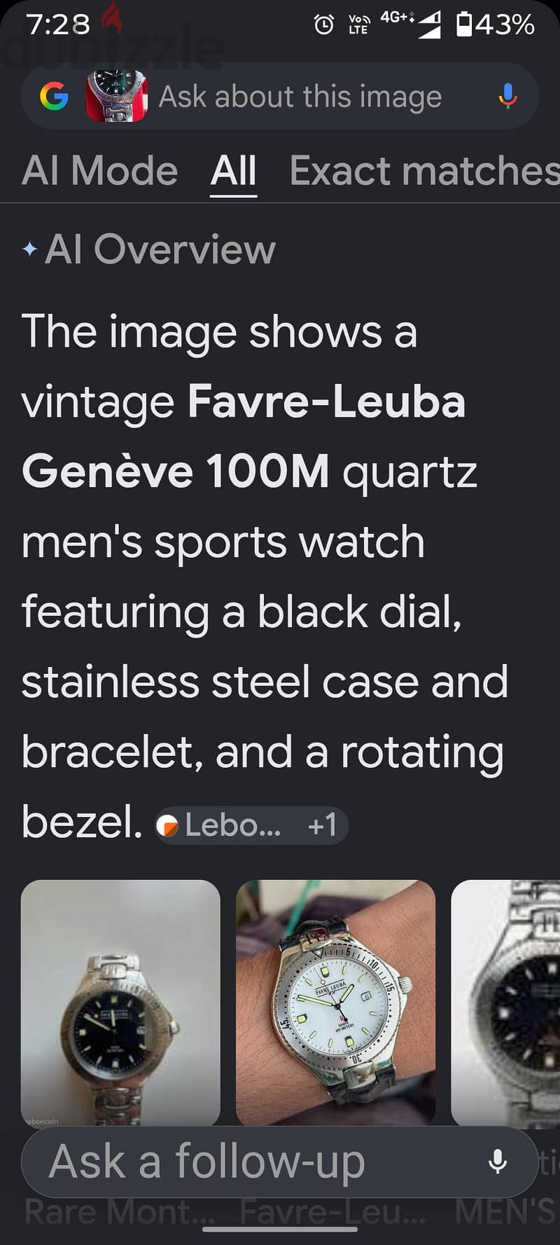 favre lueba swiss made vintage 4