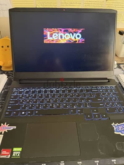 لاب توب Lenovo RTX 3050 1TB 16GB Ram حالة ممتازة استخدام browsing فقط