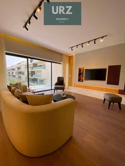 apartment fully finished with ACs and 10year installments in Mostakbal City minutes from the Middle Ring Road Fifth Settlement Mountain View SODIC