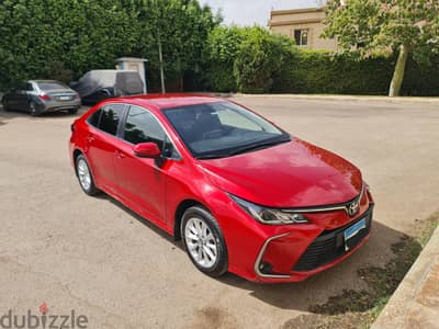 Toyota Corolla 2022تويوتا كرولا ٢٠٢٢ تاني فئة فبريكة ماشية ٦٠ الف