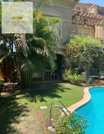 آخر فيلا للبيع استلام فوري جاهزه علي السكن والمعاينه من اليوم بها private pool في اميز لوكيشن في الشروق في كومباوند ايفي ريزيدنس