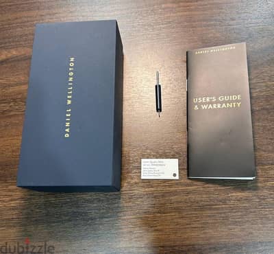 Daniel Wellington Watch Box with User Guide & Warranty Booklet