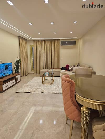 Furnished apartment for rent in Janna 2 Compound Sheikh Zayed