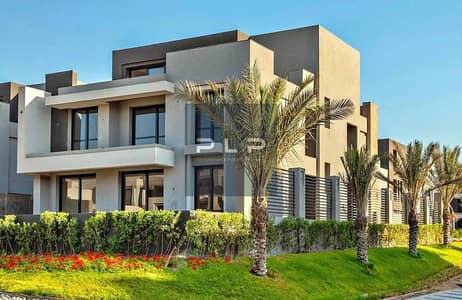 Twin house Ready to Move,Open view pool prime location, at the lowest price in the market in La Vista City Compound - New Administrative Capital