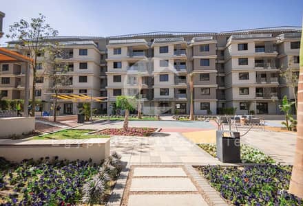 Lowest-priced 3-bedroom apartment with stunning landscape views in Ivory West, near Juhayna Square and Sphinx International Airport.