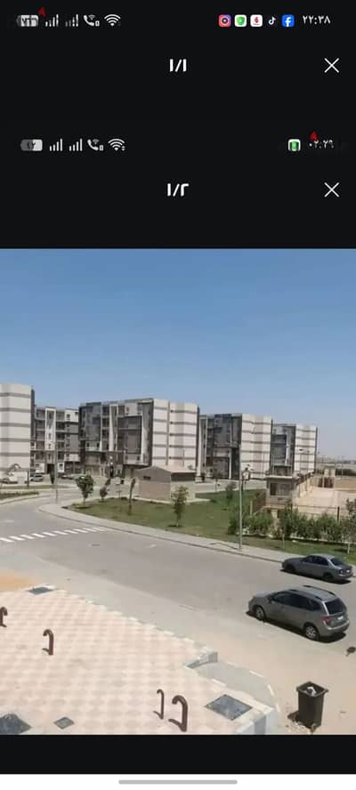 For sale, an apartment of 115 meters on the ground in the Sakan Misr compound, behind the Media Production City