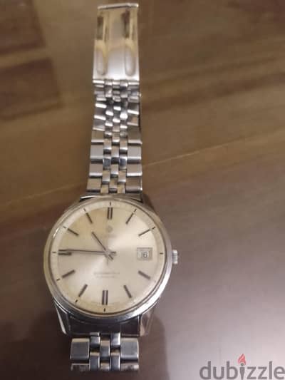 ساعة زوديك  سويسرية  Zodiac Goldenline Swiss Vintage