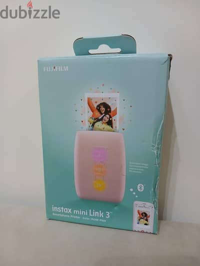 طابعة صور 3 Fujifilm Instax Mini Link