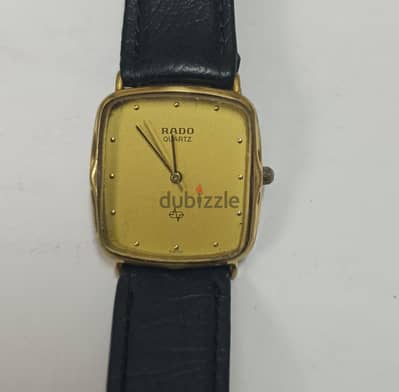 Rado gold vintage watch