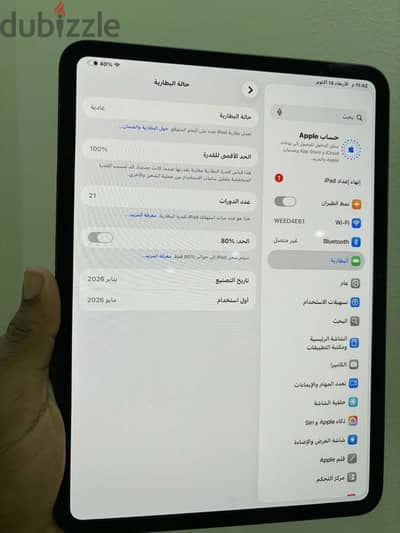 Ipad pro m5 B:100%