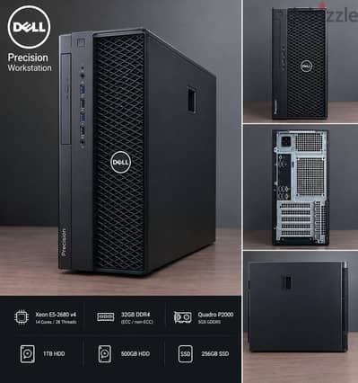 للبيع work station dell prescison