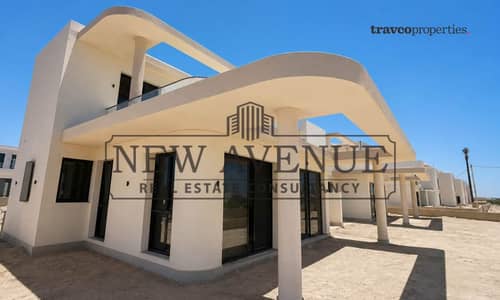 Ground Floor Chalet with a Large Garden and Stunning Sea View Ready for Immediate Delivery in a Prime Location at Almaza Bay North Coast