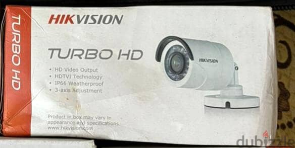 كاميرا مراقبة خارجية هيكفيجن Hikvision Turbo HD - جديده