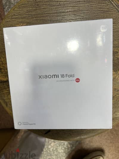 Xiaomi 18 Fold 5G dual sim 512/12G Gold جديد متبرشم