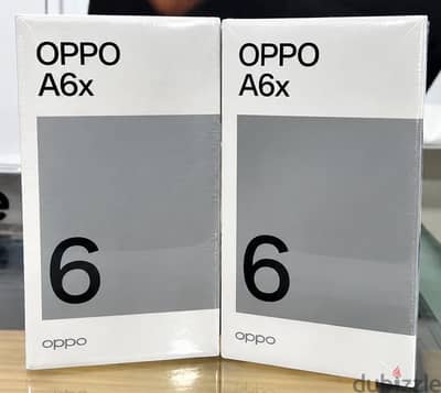 جهازين Oppo A6x 4/128 - متبرشمين