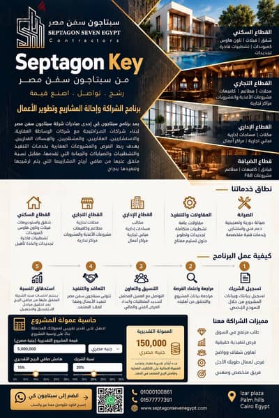 لكل البروكرز و قطاع العقارات رشحنا في مشروع التشطيبات و اضمن نسبتك
