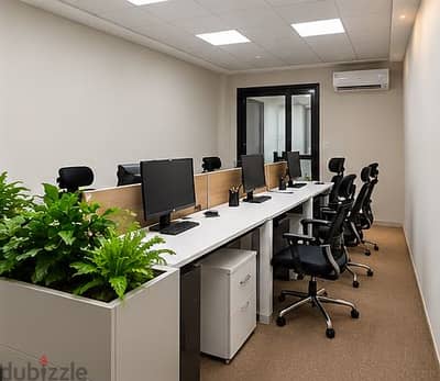 Fully Furnished Ready Office for Rent – Rihana Plaza, Zahraa El Maadi