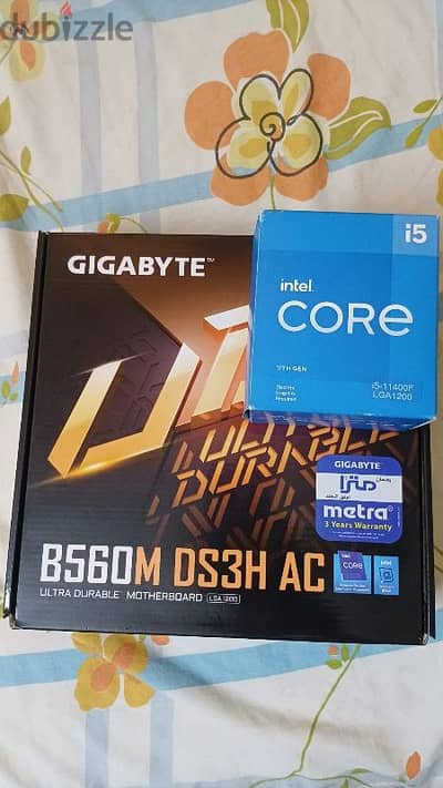 باندل جيجابايت + i5 11400f