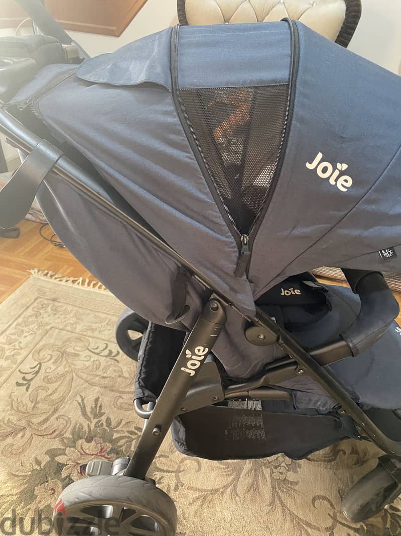Joie Litetrax 4 Multi-Mode Stroller - navy blue 3