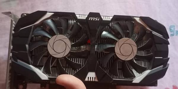 كارت شاشه GTX 1050 oc 2gb