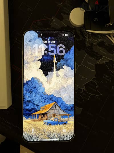Iphone 17 promax silver 512gb - ايفون 17 برو ماكس التجمع الخامس