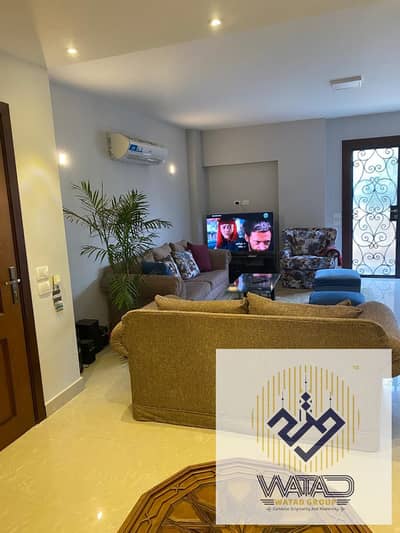 Furnished apartment for rent in Taiba Gardens Compound on Gamal Abdel Nasser