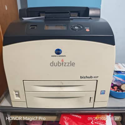 Konica bizhub 40p printer