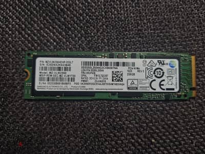SSD 256GB  هارد M. 2 SSD داخلي 256 جيجابايت NVMe PCIe