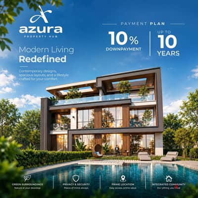 6-Bedroom Villa for Sale in menorca Zayed | Hilton Hotel, 8 Pools, 5 Clubhouses & 38 Acres of Green Spaces
